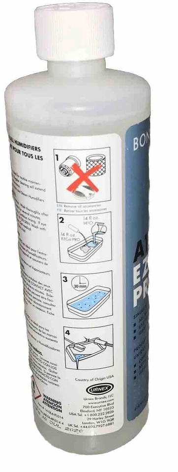 BONECO A100 14oz Air-O-Swiss EZ Cal Pro AOS Humidifier Cleaner and Descaler-NEW - Image 4 of 4