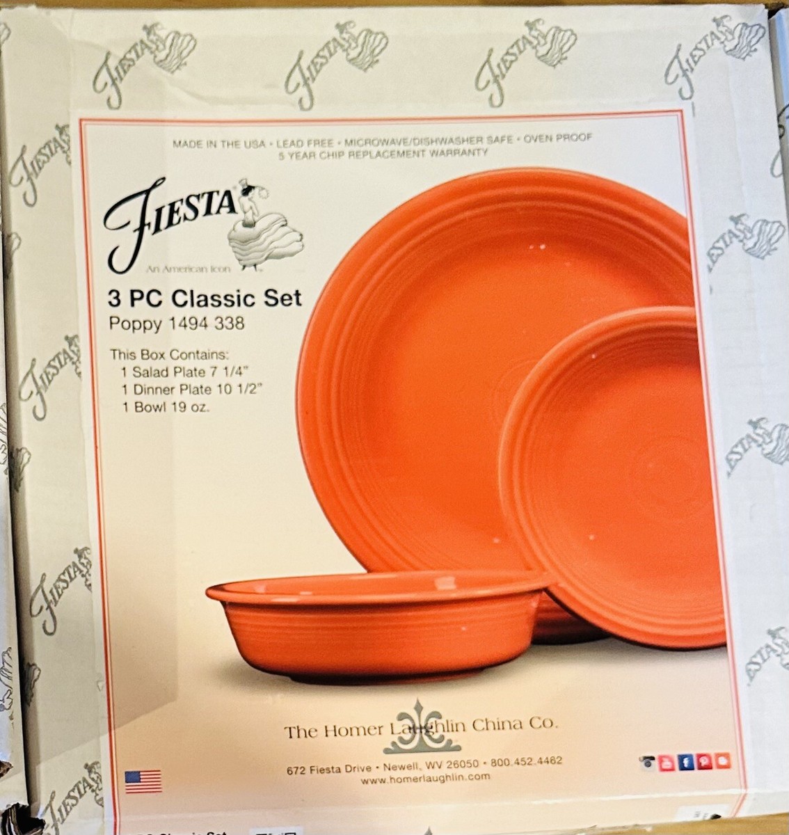 Dinnerware Ranges House Of Fraser Dinner Sets Fiesta® 3-Piece