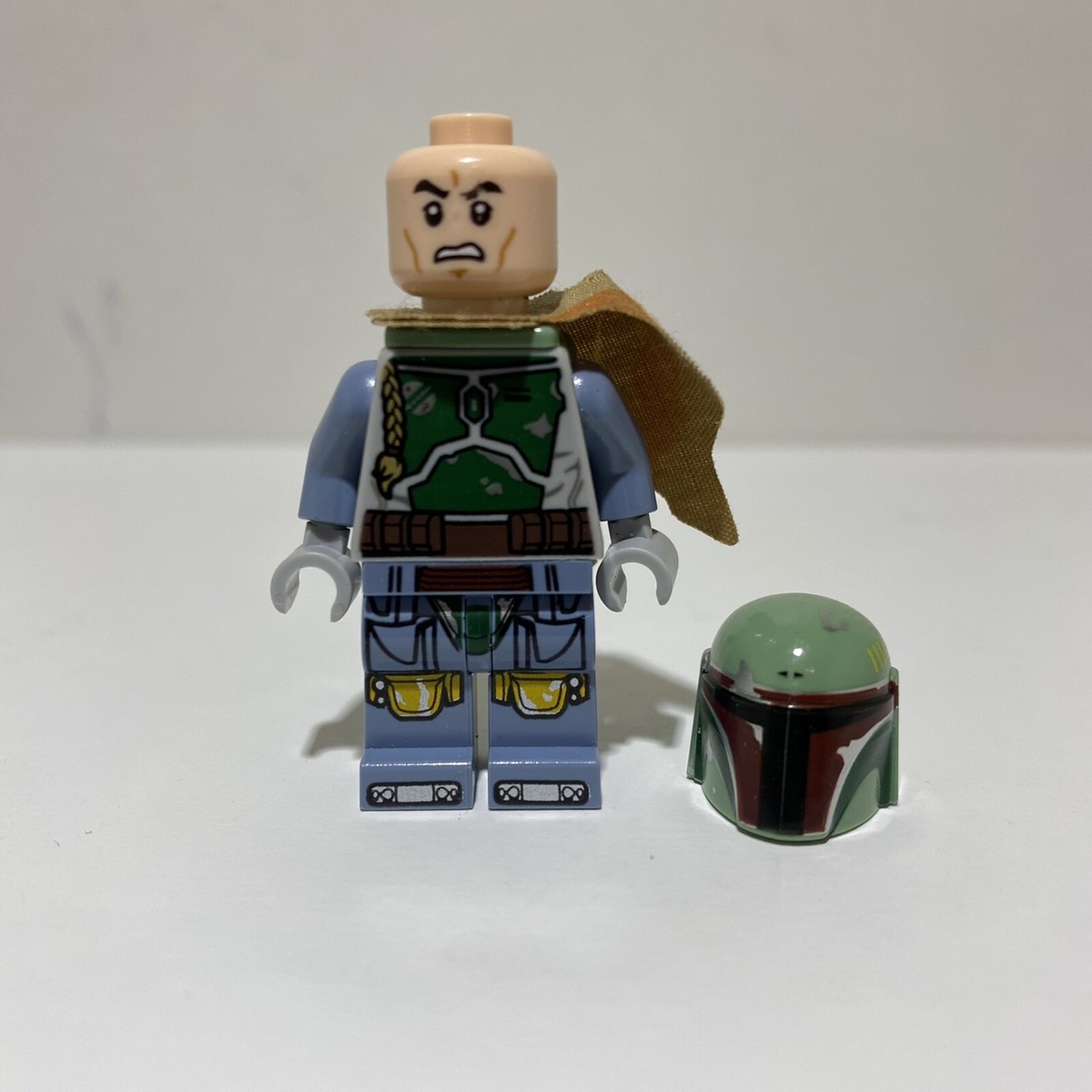 Lego Star Wars Boba Fett Face Lego Chrome Gold Plated Boba Fett
