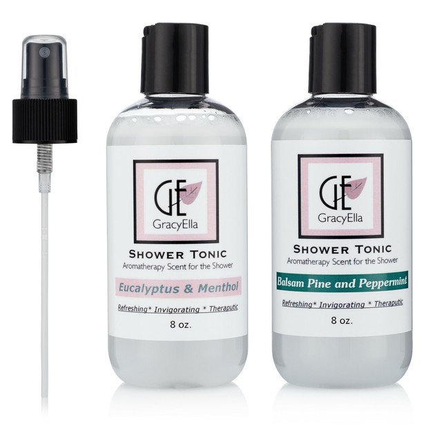 Steam Shower Spray Inhalant Aromatherapy Blend for Sinus Relief, and