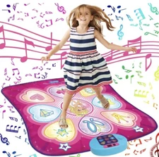 SUNLIN Dance Mat - Dance Mixer Rhythm Step Play Mat - Dance Game Toy Gift for...