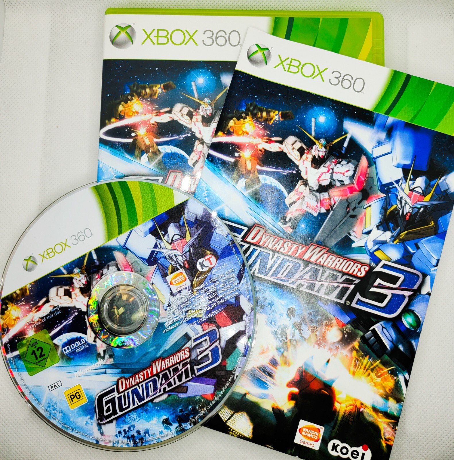 👻 Dynasty Warriors Gundam 3 Xbox 360 PAL
