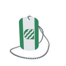Dog Tag Flagge Eschbach Pfalz Erkennungsmarke...