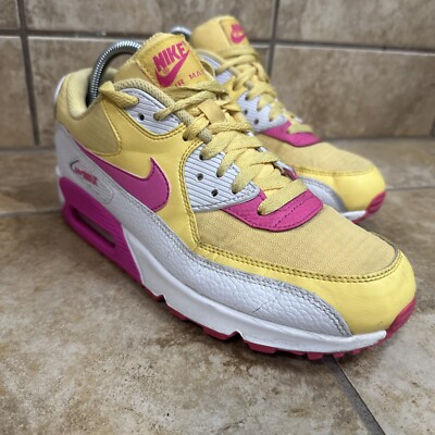 yellow and pink air max 90