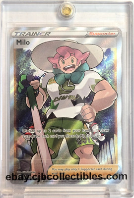 Pokémon MILO (Full Art) Trainer 190/192 Holo Ultra Rare Rebel Clash - NM  