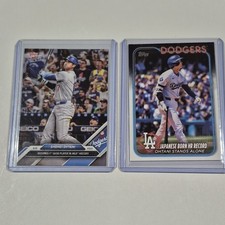 Topps Shohei Ohtani  2023-26 base lot 8 cards total