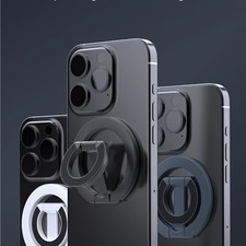 Pocket - Size Compact Magnetic Phone Grip  Ring Stand Suitable for SmartPhones