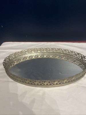 Vtg Oval Mirror Vanity Tray 13 Gold Filigree Ornate Perfume Dresser Jewelry | eBay Vtg Oval Mirror Vanity Tray 13 Gold Filigree Ornate Perfume Dresser Jewelry | eBay