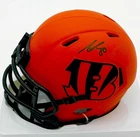 ANDREI IOSIVAS Signed Rave Mini Helmet Cincinnati Bengals Metabilia Coa