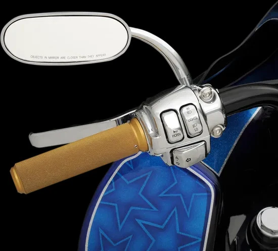 Kit de interruptor de manillar DS cromado de 6 botones cables HD Road King 96-13 Foto 2 de 4