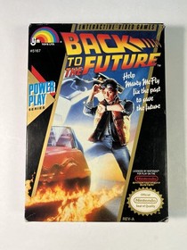 Nintendo NES Back To The Future Game CIB Complete In Box Good Condition WORKING