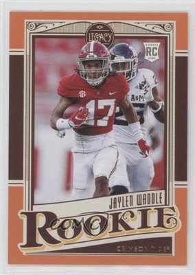 2021 Panini Legacy Rookies Orange 25/199 Jaylen Waddle #151 Rookie RC 7i2