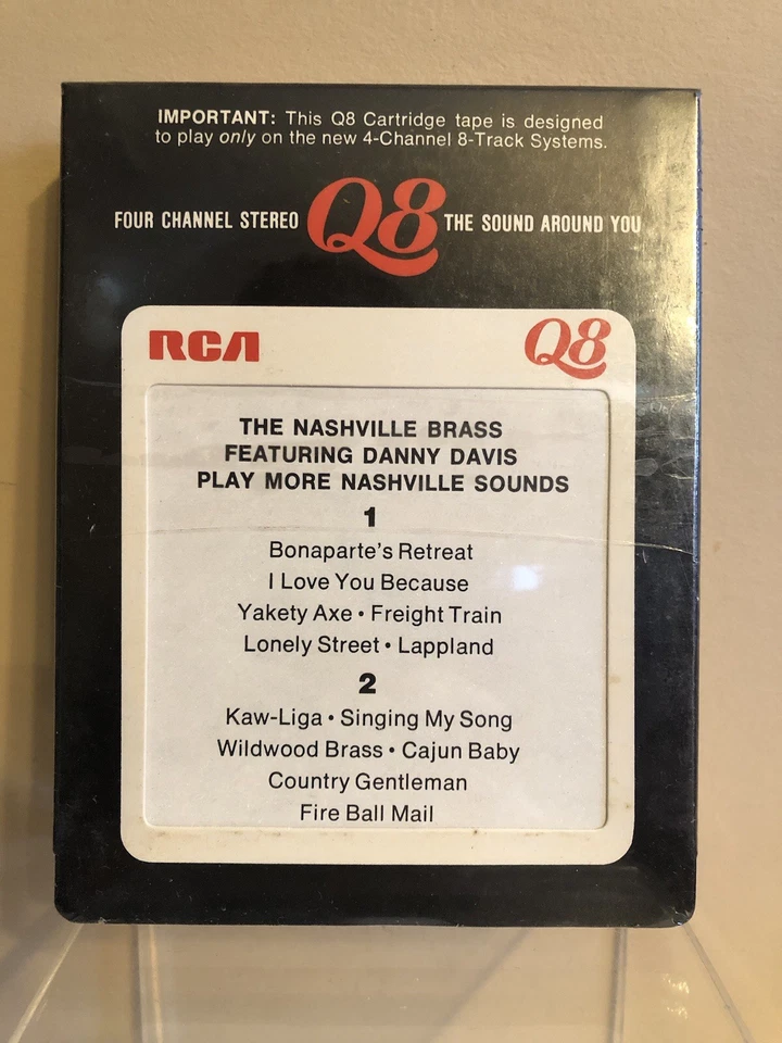 The Nashville Brass W/ Danny Davis Play More Nashville Sounds-Sealed Quad 8 Trk - Bild 2 von 3