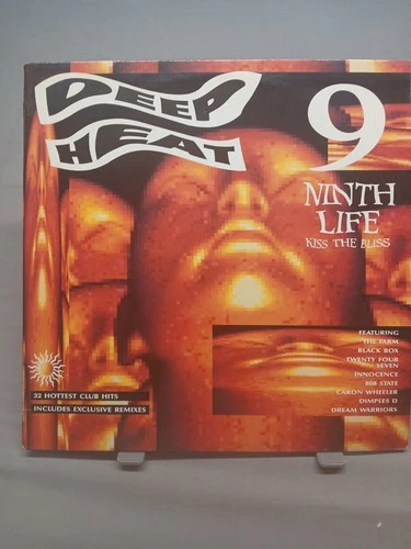 DEEP HEAT 9 - Ninth Life - Kiss The Bliss 1990 - 12" Vinyl Album