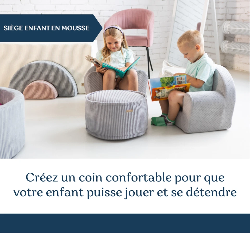 Fauteuil piqué pour enfant - Photo 2/4