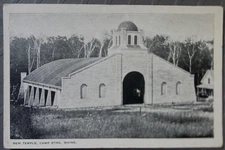 Vintage Postcard 1915-1930 The New Temple, Camp Etna, Maine (ME)