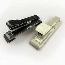 MCM BOSTITCH B8 Standard Desk Staplers 1 - W/ Staple Remover USA 5.25" Lot Of 2