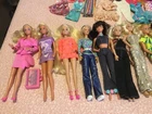 Vintage Lot of 14 Dressed Barbie dolls in Mattel 70s 80s 90s Barbie fashion.