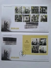 2 x GB RM FDC: 2010 BRITAIN ALONE - Set & Sheet + TH Cancels. Address blacked.