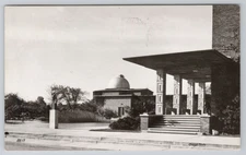 Vintage RPPC Cranbrook Institute of Science Bloomfield Hills MI 1950s Architectu