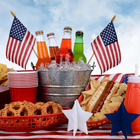 500 Pcs Mini American Flags 4x6 Inch Handheld Stick Flags Bulk Party Decor