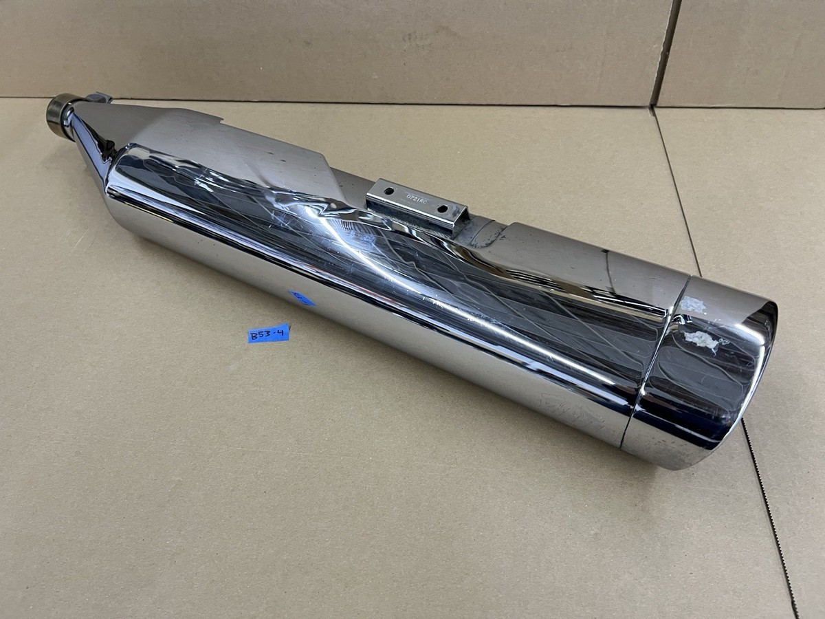 D721RC Vance and Hines Monster Oval LEFT Side Muffler Harley