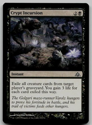Crypt Incursion C Dragon's Maze 23 NM