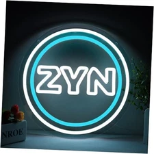 Pugna Z.Y.N Neon Signs for Wall Decor Neon Lights for Bedroom Led Business ZYN