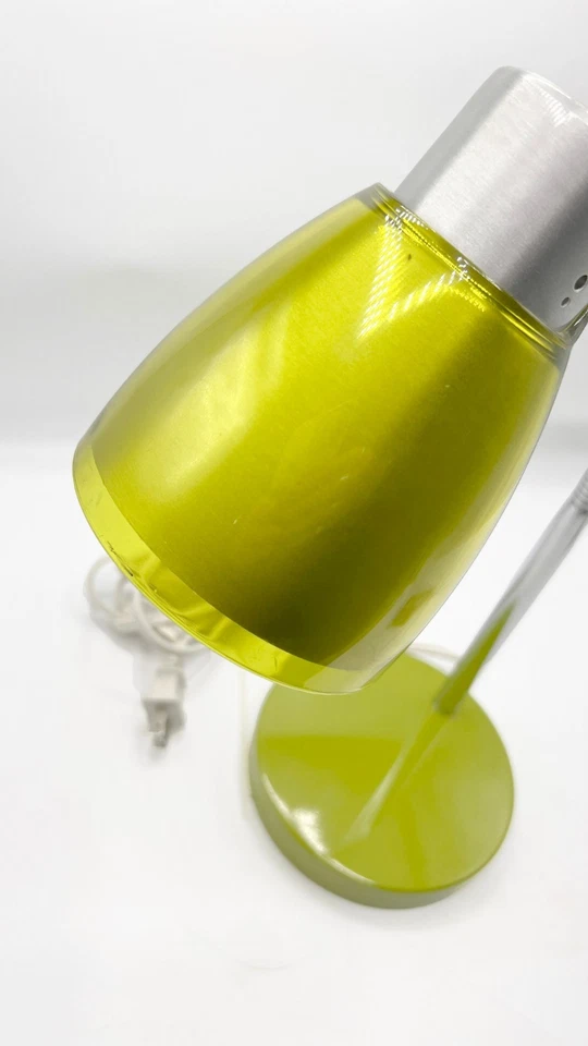 Funky, Juicy Lime Green Flexible Gooseneck Desk & Task Lamp - Image 4 of 4