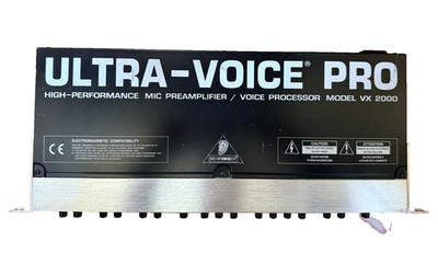 Behringer Ultra-Voice Pro VX 2000 Mikrofonvorverstärker / Channel Strip