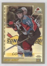 2000-01 Topps Chrome Refractor Chris Drury #60 6m1