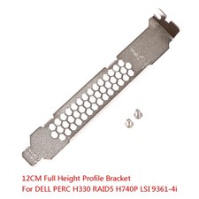 Full Height Baffle Profile Bracket For DELL PERC H330 RAID5 H740P LSI 9361`JY
