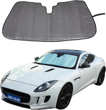 Car Windshield Sunshade Compatible with Jaguar F-Type 2013-2024, Foldable UV Ray