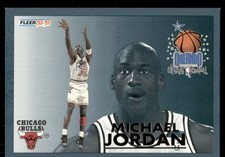 1992-93 Fleer #6 Michael Jordan All-Stars HOF Chicago Bulls Basketball NBA