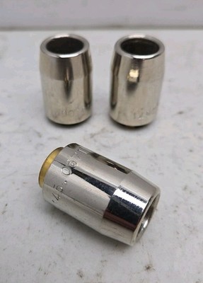 3 Pack Abicor Binzel 145.0671.5 Bottle Form Gas Nozzle Abirob A300 Type M14 New