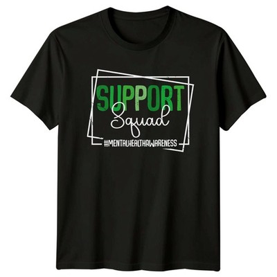 Support Squad #Mentalhealthawareness T-Shirt psychische Gesundheit Geschenk für Sie und Ihn