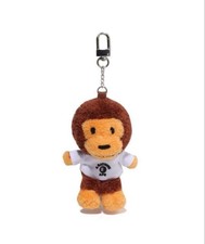 BABY MILO College Tee Plush Keychain BAPE A Bathing Ape Doll Japan New F/S