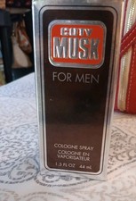 Coty Musk for men 1.5 oz Cologne Spray NIB AUTHENTIC