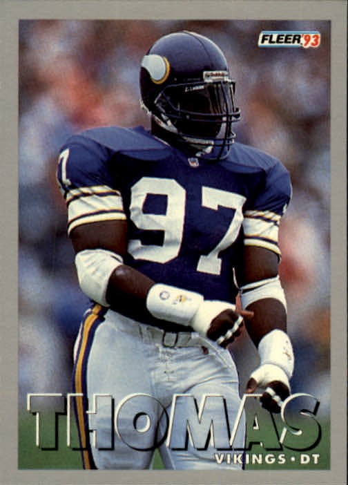 1993 Fleer #203 Henry Thomas - FB