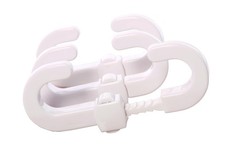 Dreambaby Secure -A-Lock - Child Proof Sliding Safety Locks - Suitable for Mu...
