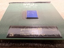 Intel Pentium III 600E Processor - 600/256/100 1.7V CPU Socket 370 FC-PGA SL4CM