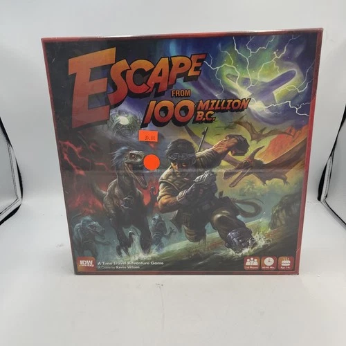 Escape From 100 Million BC Board Game IDW Games New Sealed