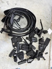 MASSIVE LOT Police Belts Holsters Handcuffs Duty Belt Various Brands Safari Land