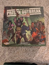 Zombicide Prison Outbreak Expansion With Custom Broken Token Game Box +