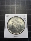 USA Silver Morgan Dollar 1887 P Light Polish? Otherwise Looks Unc