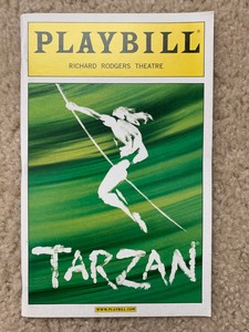 tarzan playbill
