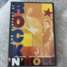 History Of Rock N Roll Guitar Heroes 70's Have A Nice Decade DVD Factory Sealed