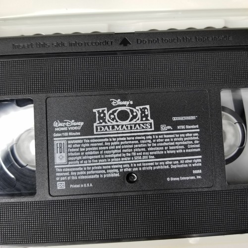 Disney 101 102 Dalmatians VHS Clamshell Movies Set Glenn Close - Bild 4 von 5