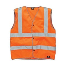 Image of Dickies GORT Waistcoat, Hi Vis - Orange - SA4002
