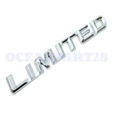 Limited Edition Car Metal 3d Logo Emblem Badge Sticker Trunk Bumper Decal Chrome Limited Edition Car Metal 3d Logo Emblem Badge Sticker Trunk Bumper Decal Chrome
